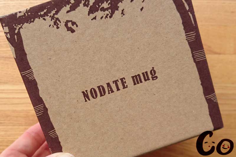漆の木をイラストにしたNODATE Mugのパッケージ